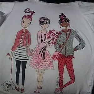 Girl pullover Tee shirt